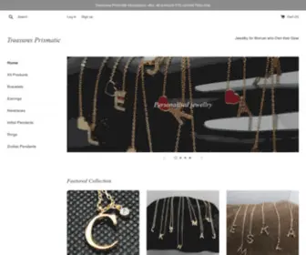 Treasuresprismatic.com(Jewellry) Screenshot