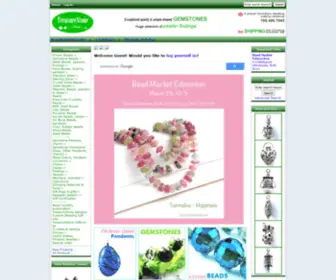 Treasurestonebeads.com(Wholesale Beads and Jewelry making Supplies) Screenshot