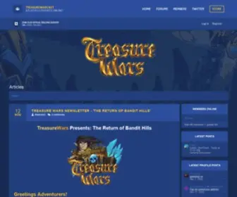 Treasurewars.net(Treasure Wars) Screenshot