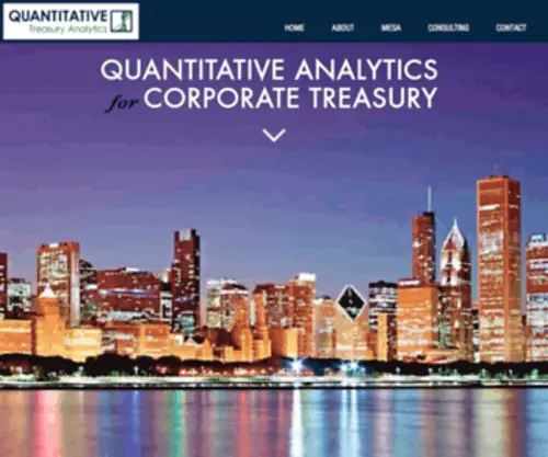 Treasuryanalytics.com(Quantitative Treasury Analytics) Screenshot