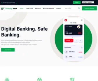 Treasurybank.info(Offshore Financial Management) Screenshot