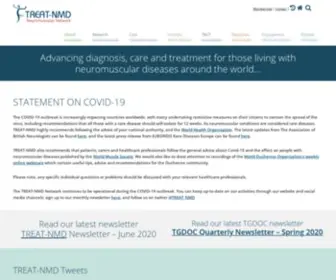 Treat-NMD.eu(Neuromuscular disease) Screenshot