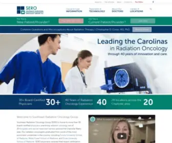 Treatcancer.com(Charlotte Radiation Therapy Cancer Treatment & Oncology Centers) Screenshot