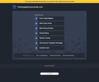 Treatingdepressionhelp.com(Treatingdepressionhelp) Screenshot