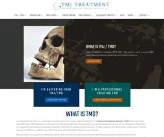 Treatingtmj.com(Temporal Mandibular Disorder (TMD)) Screenshot