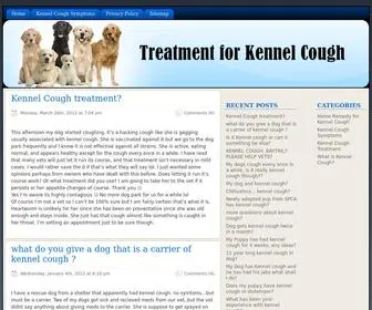 Treatmentforkennelcough.com(Treatment For Kennel Cough) Screenshot