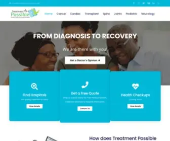 Treatmentpossible.com(Treatment Possible) Screenshot