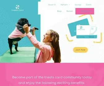 Treatscard.com(Treats Card) Screenshot