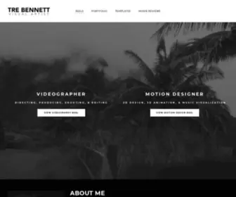 Trebennett.com(Tre Bennett) Screenshot