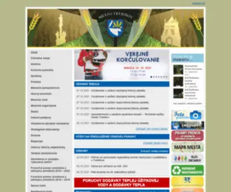 Trebisov.sk(Úvod) Screenshot