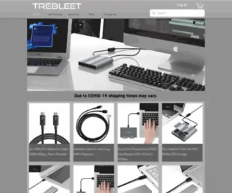 Trebleet.com(We Sell SSD Enclosure) Screenshot