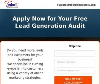 Treboroffer.com(Lead Generation and Client Acquisition) Screenshot