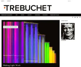 Trebuchet-Magazine.com(Trebuchet) Screenshot