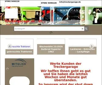 Treckergarage.de(Traktor Schlepper Einachser) Screenshot
