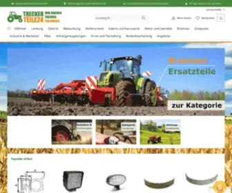 Treckerteile24.de(Online-Shop f) Screenshot