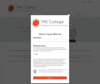 Trecollege.com(TRE College HOME) Screenshot