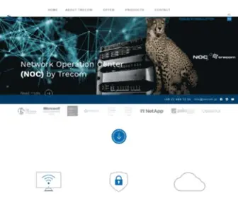 Trecom.pl(Develop and optimize your IT system) Screenshot