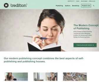 Tredition.co.uk(Submitting and Publishing Your Book) Screenshot