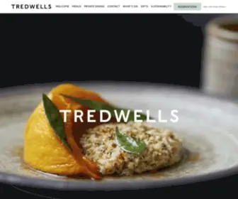 Tredwells.com(Relaxed contemporary dining restaurant in Covent Garden) Screenshot
