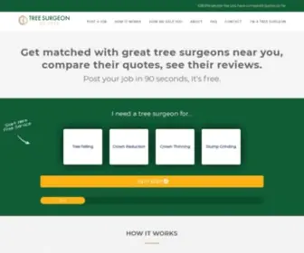 Tree-Surgeon-Quotes.co.uk(Tree Surgeon Quotes) Screenshot