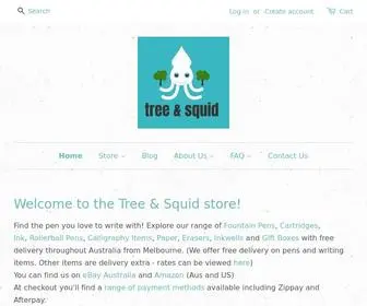 Treeandsquid.com.au(Tree & squid) Screenshot