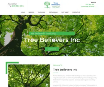 Treebelievers.com(Tree Trimming) Screenshot