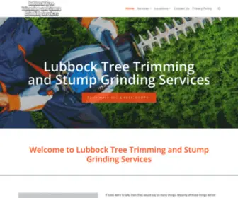 Treecarelubbock.com(Lubbock Tree Trimming and Stump Grinding Services) Screenshot