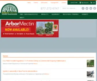 Treecarescience.com(Rainbow Treecare Scientific Advancements) Screenshot