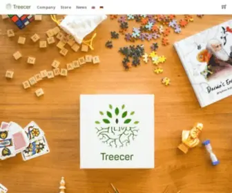 Treecer.com(Sustainable products designed in Switzerland) Screenshot