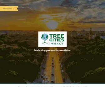 TreecitiesoftheWorld.org(Tree Cities of the World) Screenshot