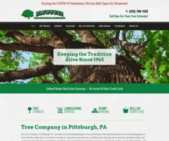 Treecompany-Pittsburgh.com(Tree Company in Pittsburgh) Screenshot