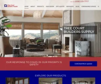Treecourt.com(Tree Court Builders Supply) Screenshot