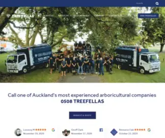 Treefellas.co.nz(Arborists Auckland) Screenshot