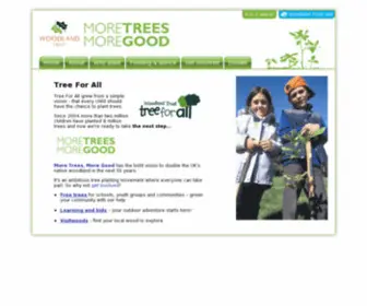 Treeforall.org.uk(Treeforall) Screenshot