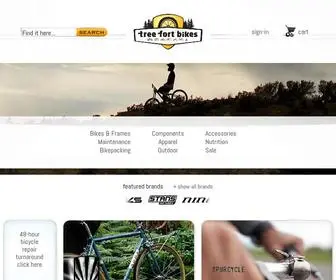 Treefortbikes.com(Tree Fort Bikes) Screenshot