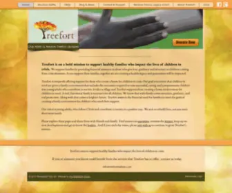 Treefortindiana.com(Support for Families Caring for Kids in Crisis) Screenshot