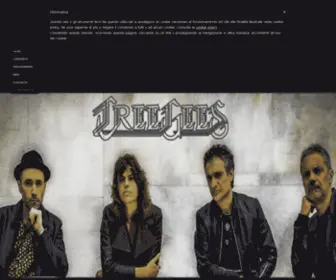 Treegees.com(Bee Gees tribute band) Screenshot