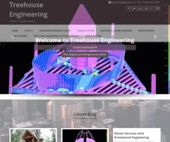 Treehouseengineering.com(Contact Support) Screenshot