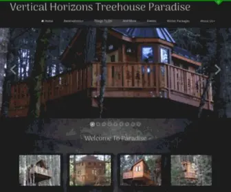 Treehouseparadise.com(Welcome accomodations) Screenshot