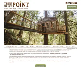 Treehousepoint.com(TreeHouse Point) Screenshot