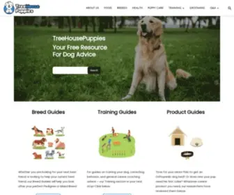 Treehousepuppies.com(Popular Dog Product Reviews & Best Sellers) Screenshot