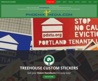 Treehousestickers.com(Treehouse Stickers) Screenshot