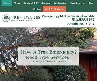 Treeimagescincy.com(Tree Images of Cincinnati) Screenshot