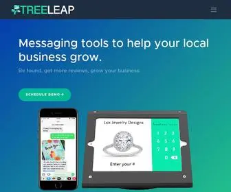 Treeleap.com(SMS Marketing) Screenshot