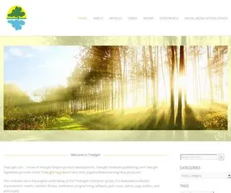 Treelight.com(Dedicated to lifestyle improvement) Screenshot