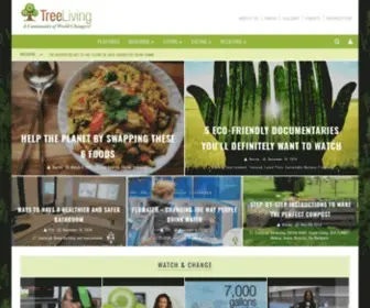 Treeliving.com(A Community of World Changers) Screenshot