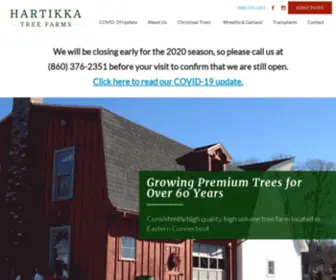 Treeman2.com(Hartikka Tree Farms) Screenshot