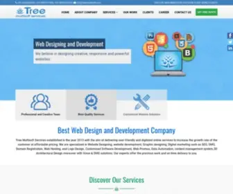 Treemultisoft.com(Best Web Designing Company in Dehradun) Screenshot