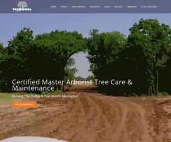 Treenewal.com(Dallas Tree Trimming & Arborist Services I Argyle & Southlake I TreeNewal) Screenshot
