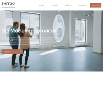 Treenitro.com(3D Modeling Services) Screenshot